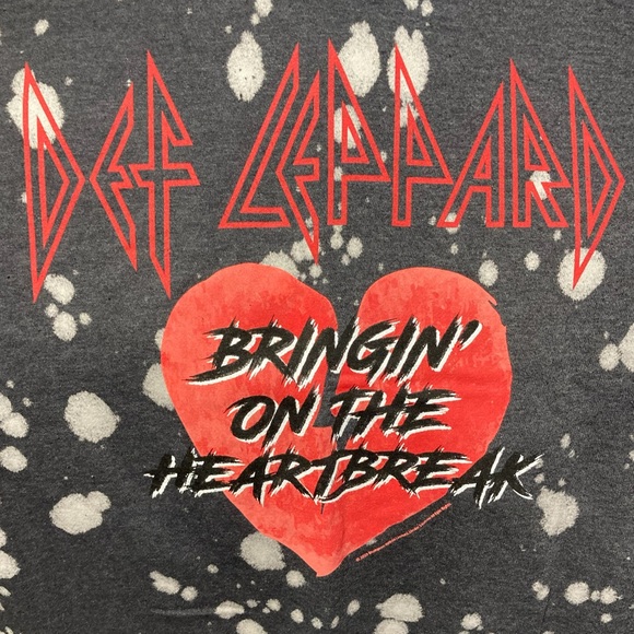 NWT Torrid 6 Def Leppard Cozy Fleece Crew Neck Sweatshirt *989BU* - Picture 4 of 11